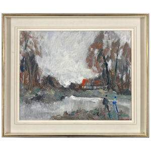 campagne lac amoureux automne claude gianolla couple cabane arbre