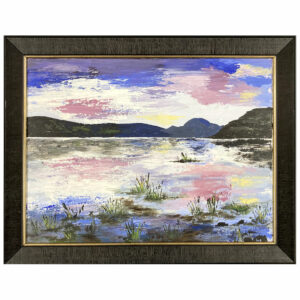 lac montagne plante marine nuage eau reflet brunante